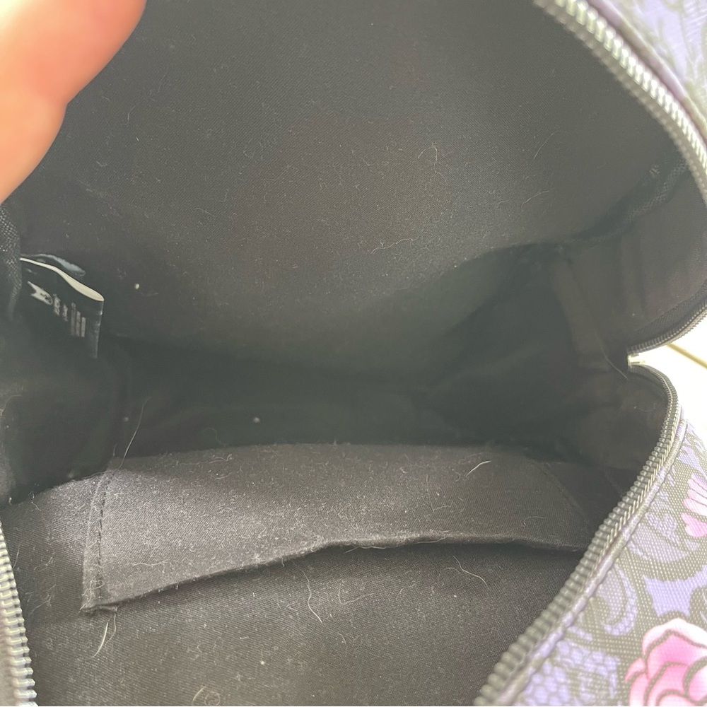 Sanrio Kuromi Purple and Pink Floral Mini Backpack - Picture 5 of 8